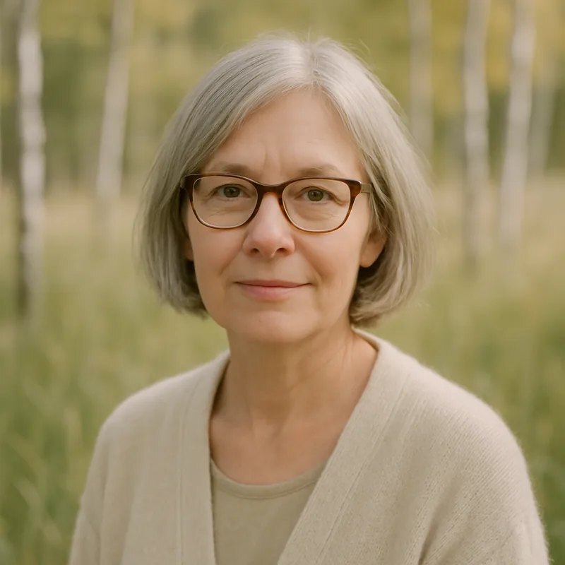 Portrait of the clinic's founder and lead therapist.